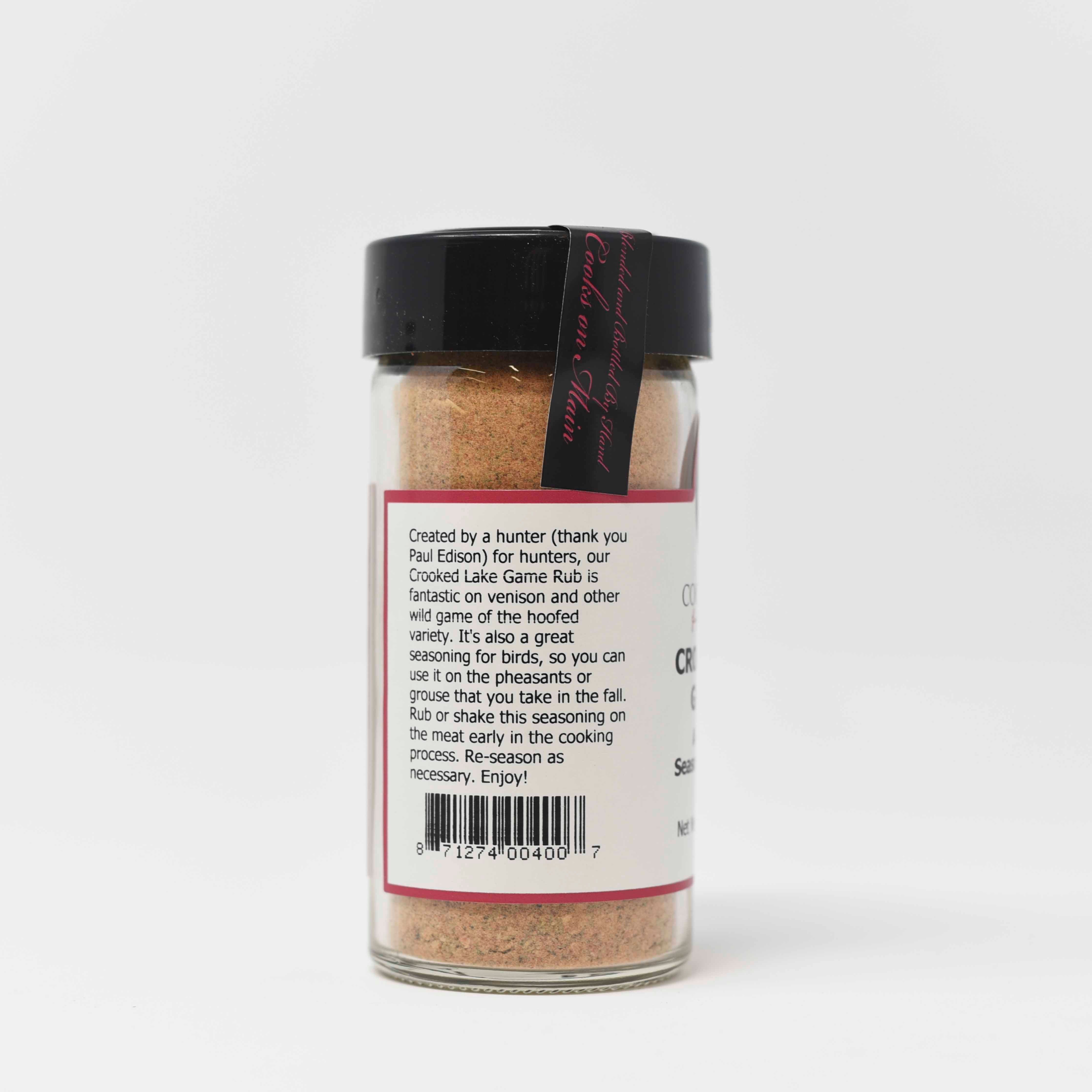 Crooked Lake Game Rub