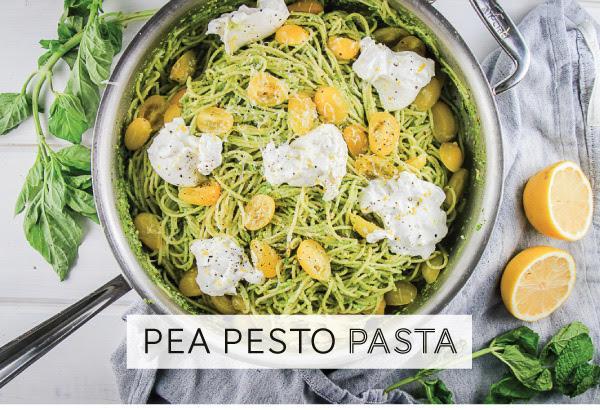 Pea Pesto Pasta