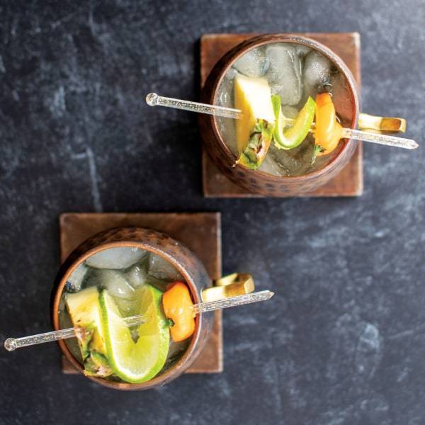 PINEAPPLE HABANERO MOSCOW MULE