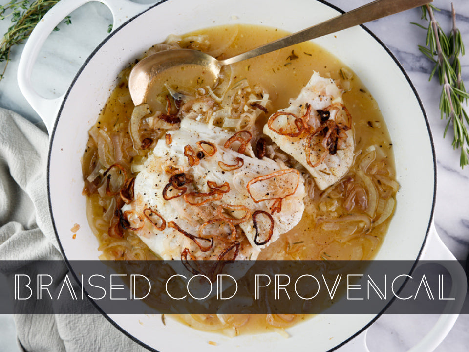Poached Cod Provencal