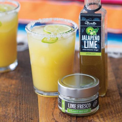 Jalapeno Lime Balsamic Margaritas