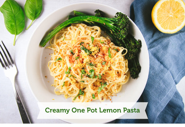 Creamy One Pot Lemon Pasta