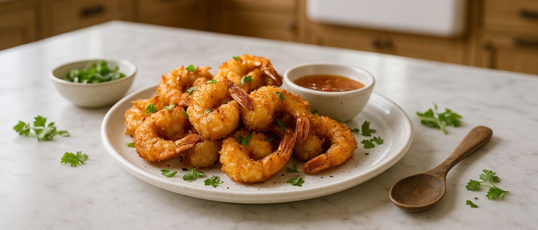 Coconut Shrimp with a Sweet Chili Dipping Sauce