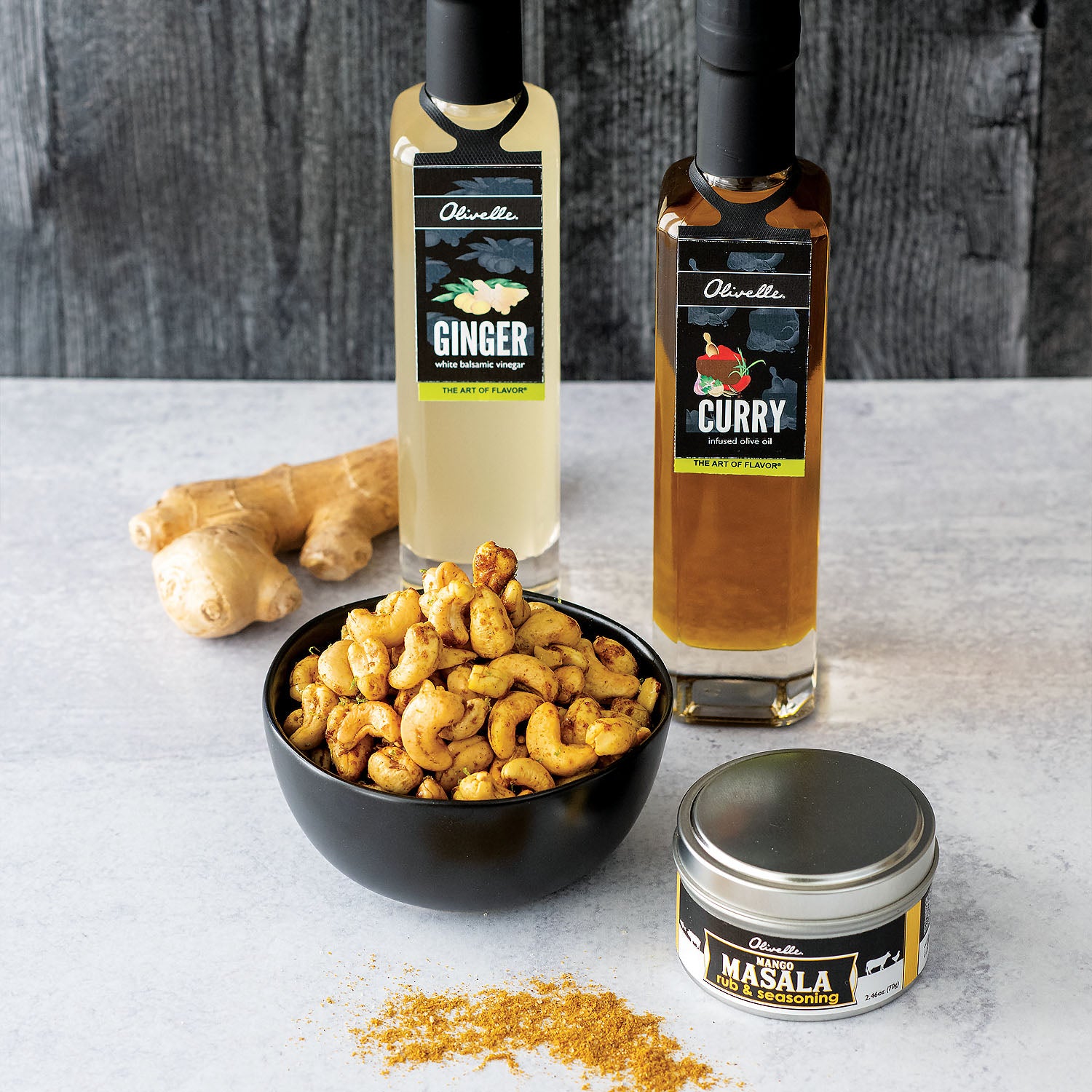 Curry Lime Cashews