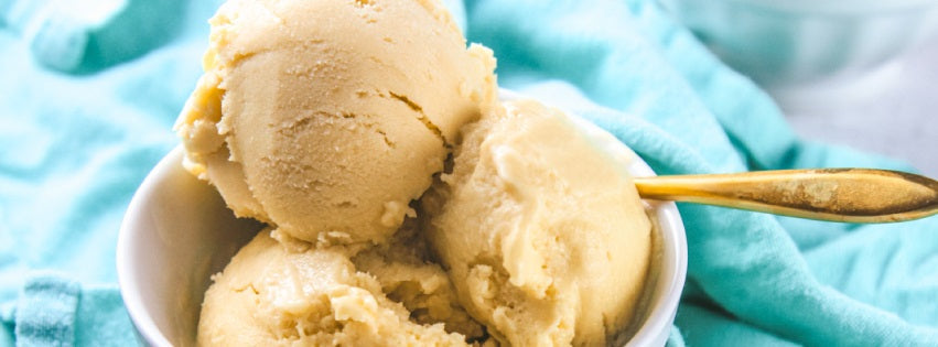 Easy Mango Coconut Ice Cream