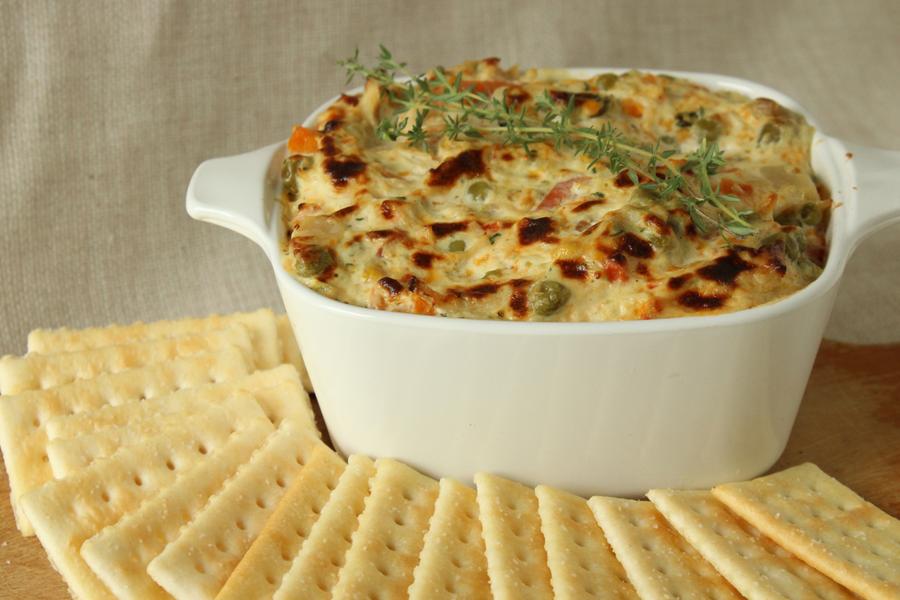 CHICKEN POT PIE SPREAD