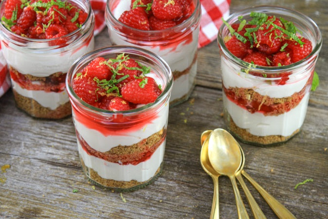 Raspberry Ricotta Parfaits