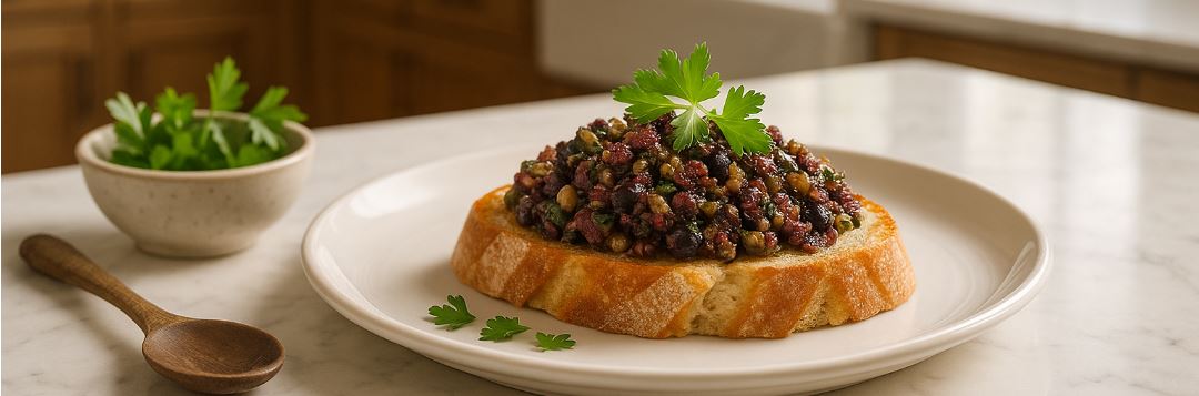 Red Wine Olive Tapenade