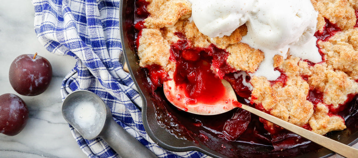 Plum Cobbler