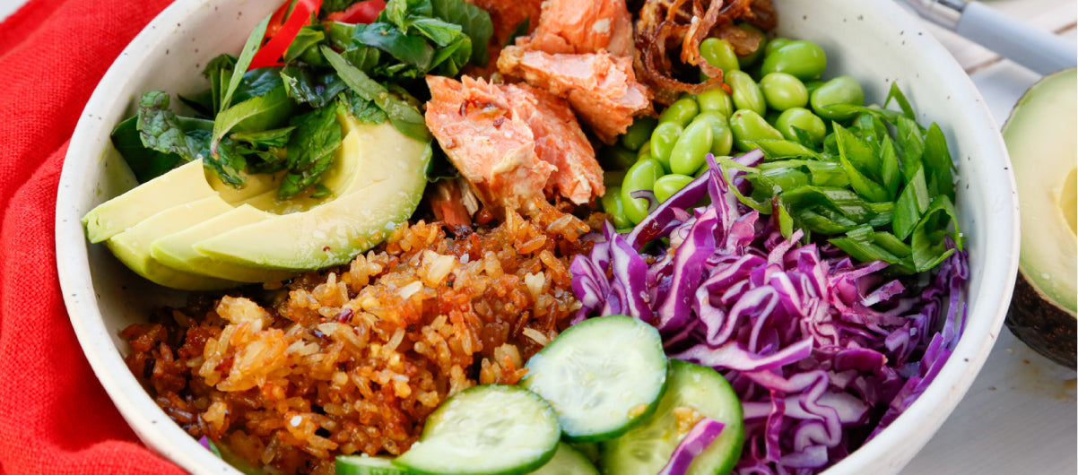 Crispy Rice and Salmon Bowls