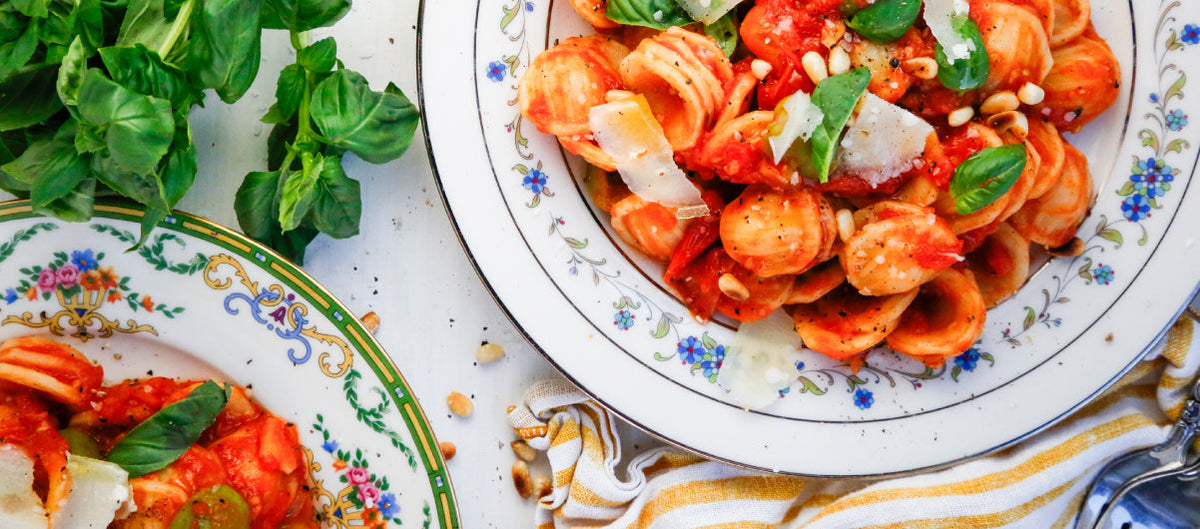 Spicy Summer Tomato Orecchiette