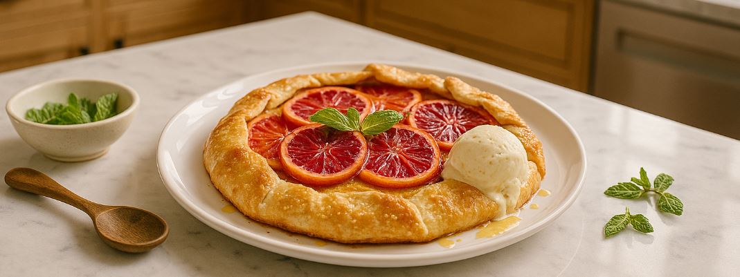 Blood Orange Galette