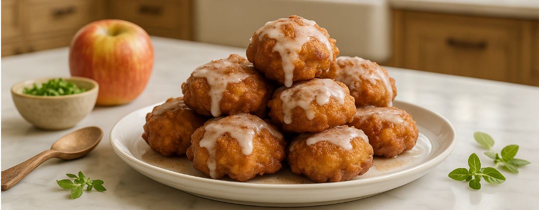 Chai Apple Fritters