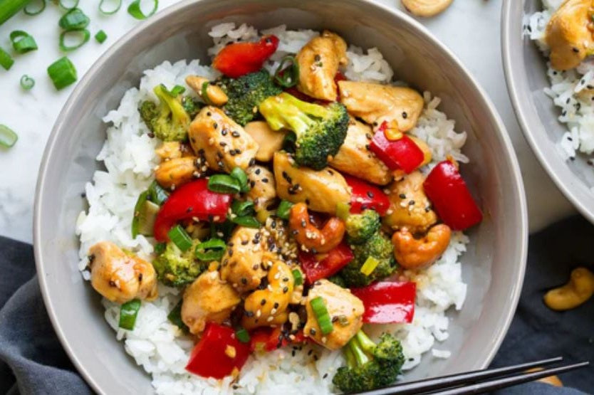 Chicken Cashew Bake