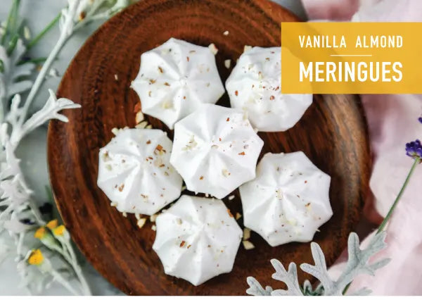 Vanilla Almond Meringues