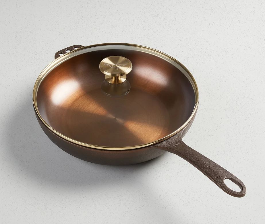 #11 Deep Skillet With Glass Lid