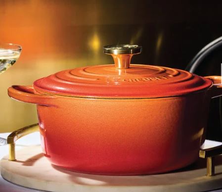 Signature Round Dutch Oven with Crucible Knob 4.5 Quart-100th Anniversary Edition