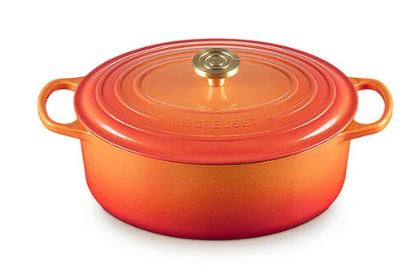 Signature Oval Dutch Oven with Crucible Knob 6.75 Quart- 100th Anniversary Edition