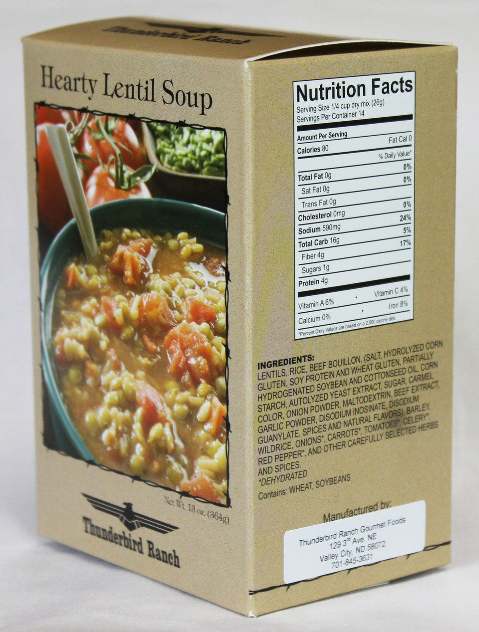 Hearty Lentil Soup Mix