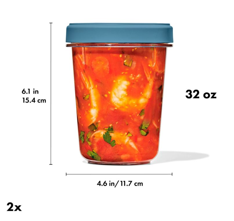 Oxo Twist & Stack Container Set of 2