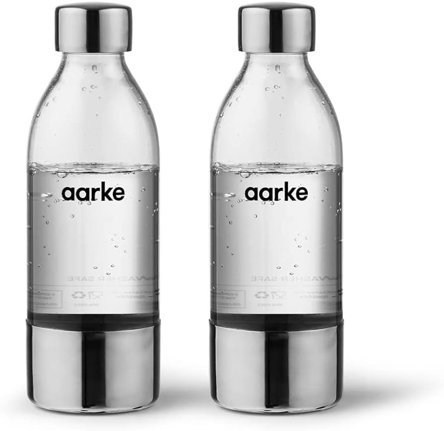 Aarke 2-Pack Carbonator Bottle set