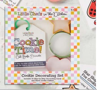 Little Chef Cookie Decorating Cards and Cutters