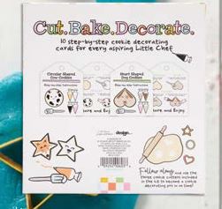 Little Chef Cookie Decorating Cards and Cutters