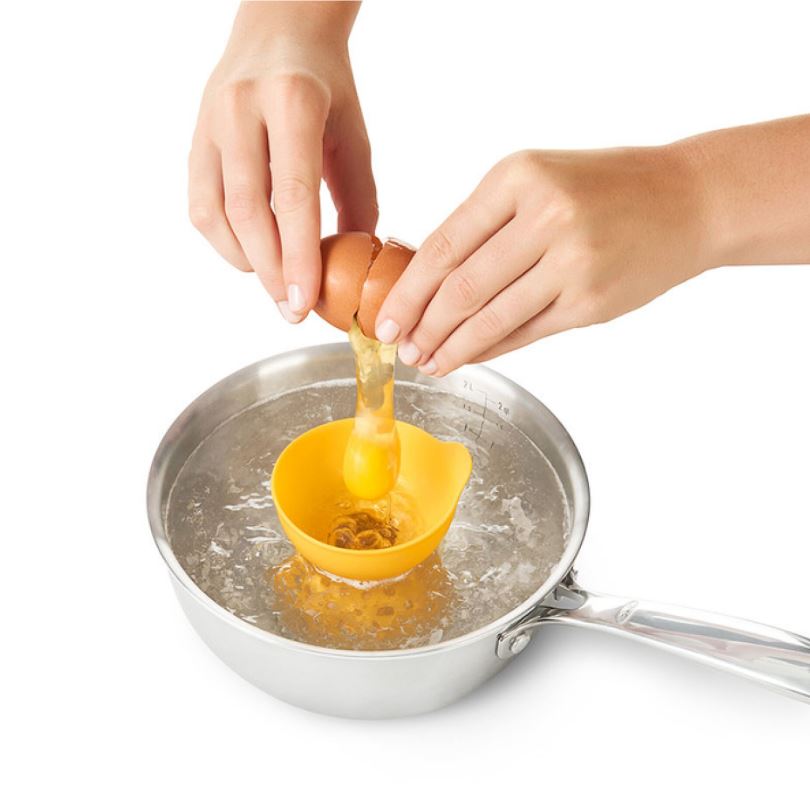 2-Piece Silicone Egg Poaching Set