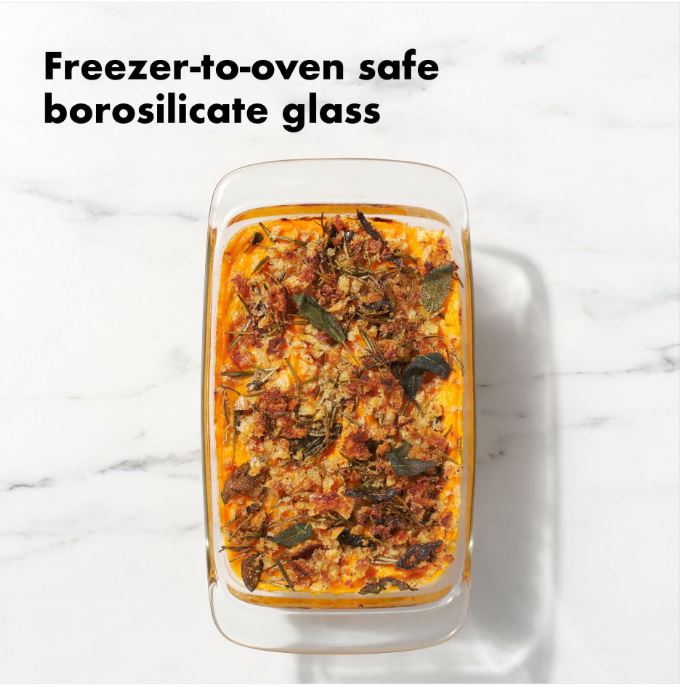 Oxo Loaf Glass W/ Lid