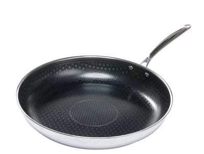 Black Cube Ceramic Qr Fry Pan