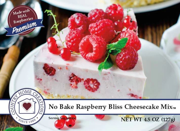 No-Bake Raspberry Bliss Cheescake Mix