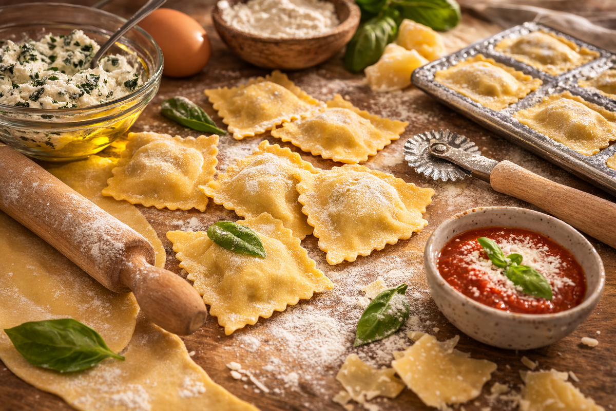 Fresh Pasta Workshop: All About Ravioli