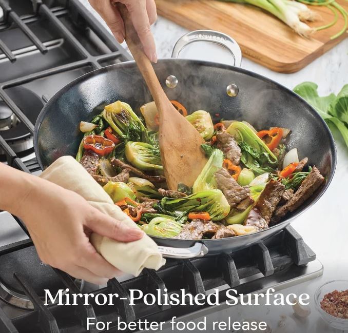 EverLast N2 Carbon Steel Wok