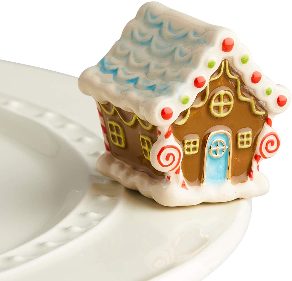 Nora Fleming Gingerbread House (Candyland) Mini