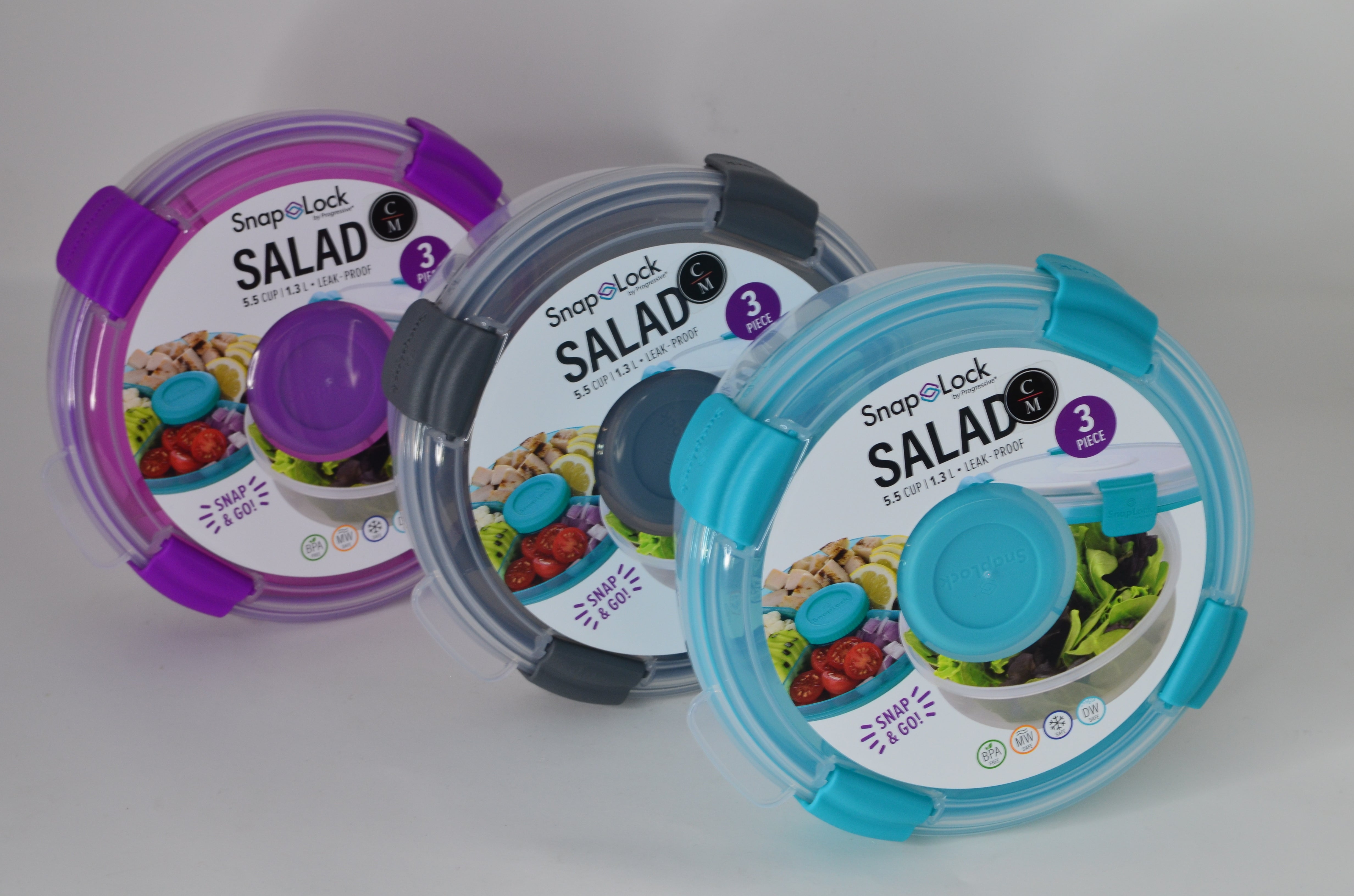 Snap Lock Salad Set