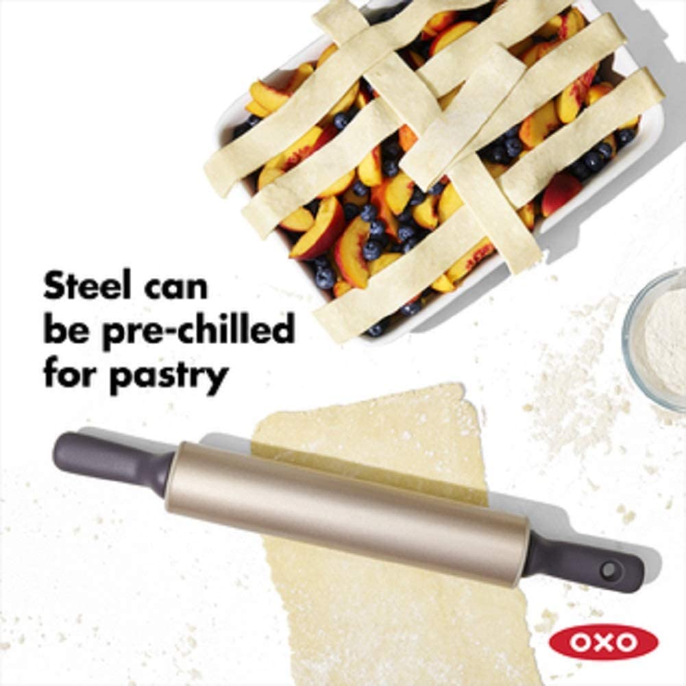 OXO Non-Stick Steel Rolling Pin - Distinctive Decor