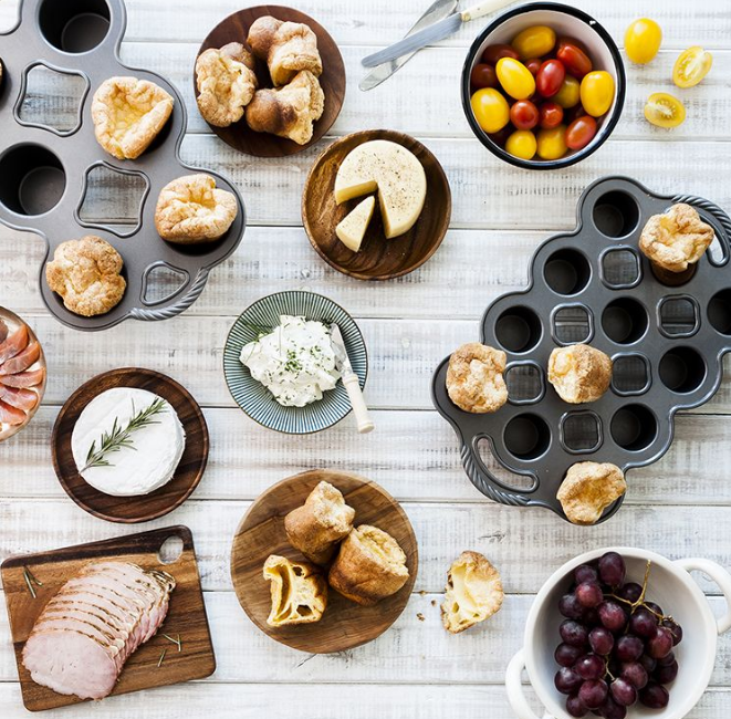  Nordic Ware Petite Popover Pan : Home & Kitchen