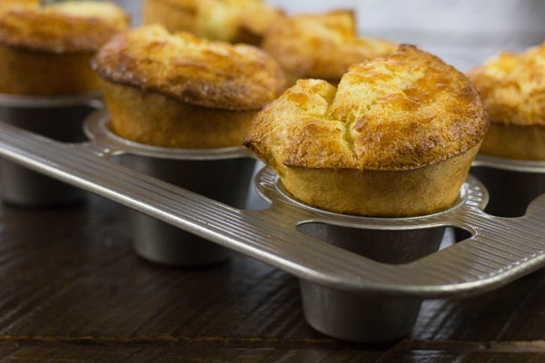 Stainless Steel Popover Pan 6 Cup
