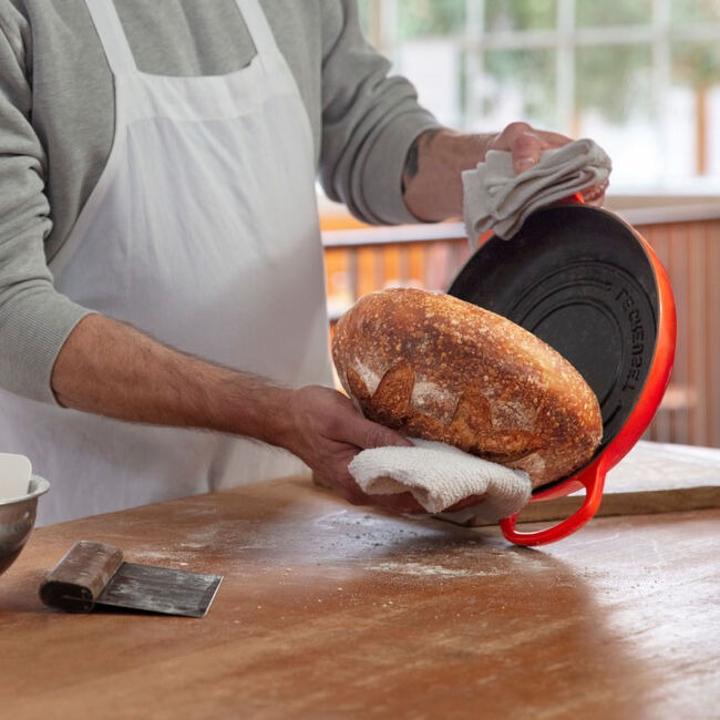 Le Creuset Enameled Cast Iron Bread Oven in Shallot — Las Cosas Kitchen  Shoppe