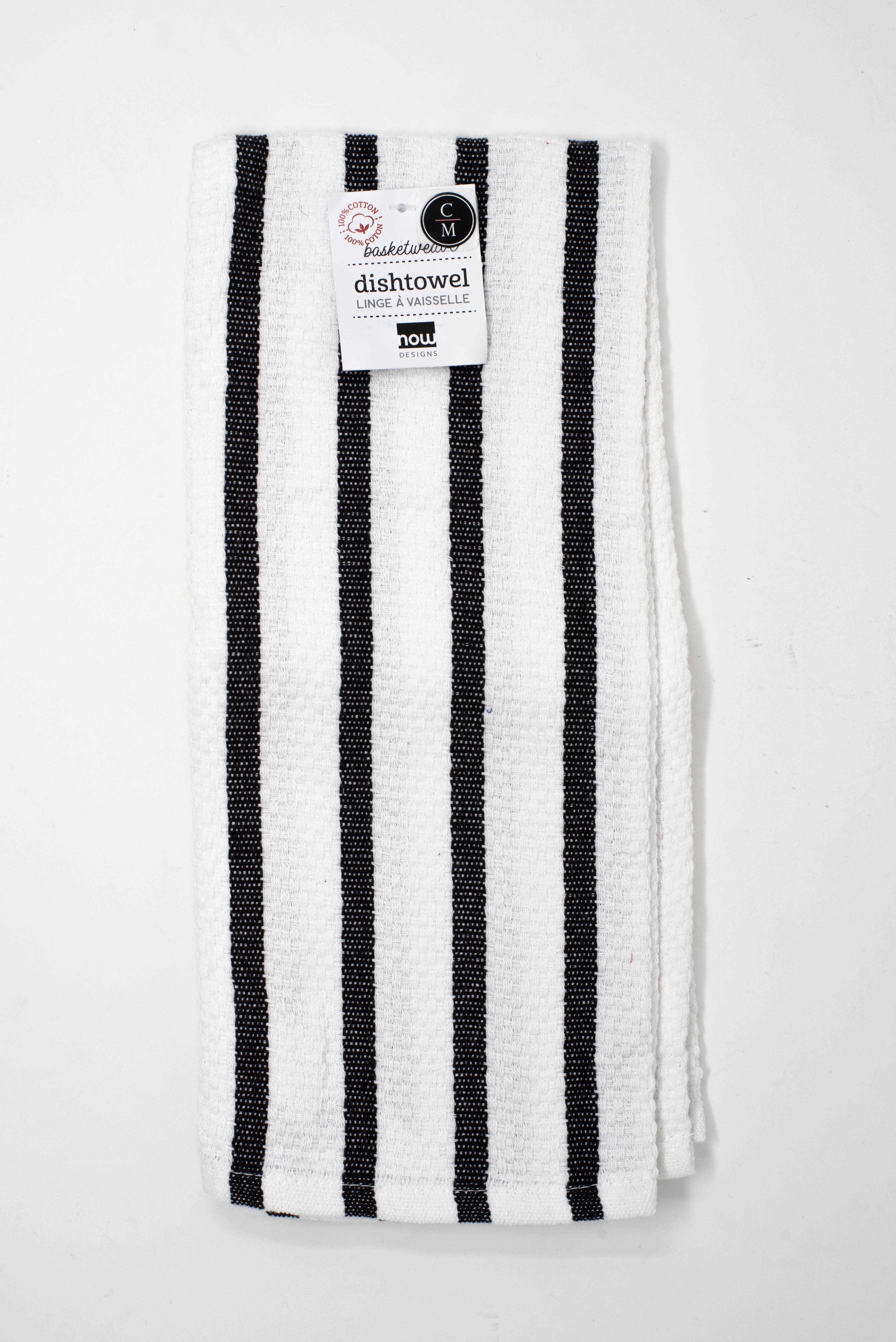 Now Designs Basketweave Towel London Grey