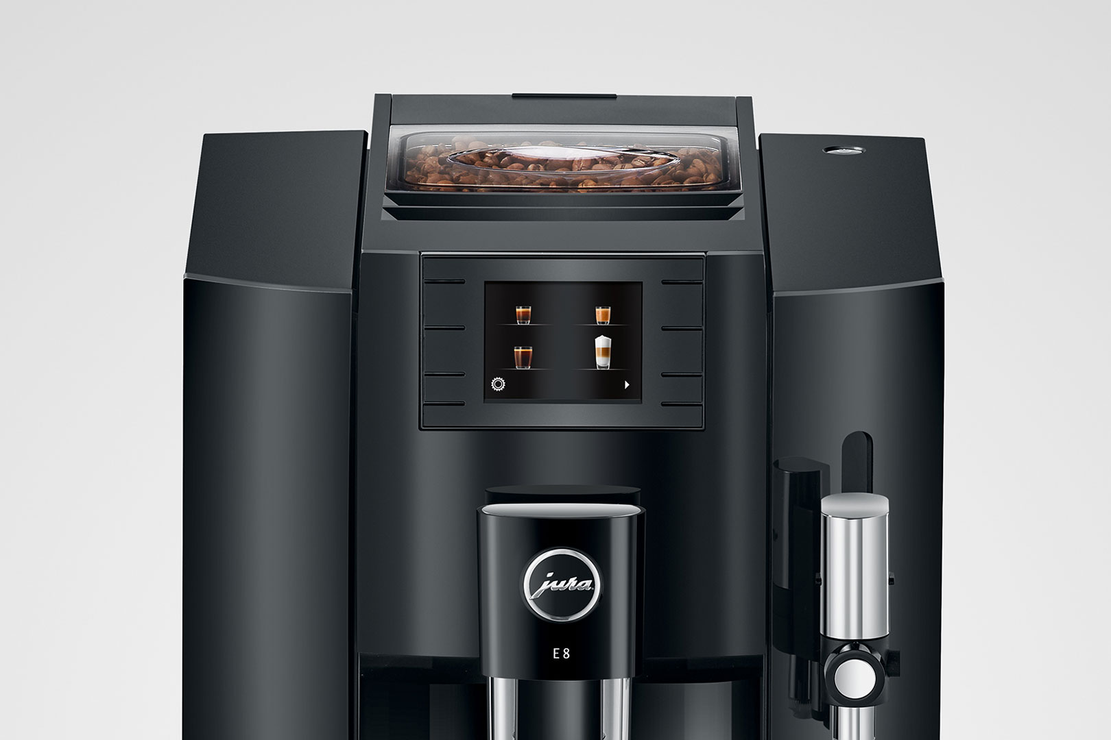 Jura E8 (NAA) Automatic Coffee Machine, WiFi Connect, Coffee