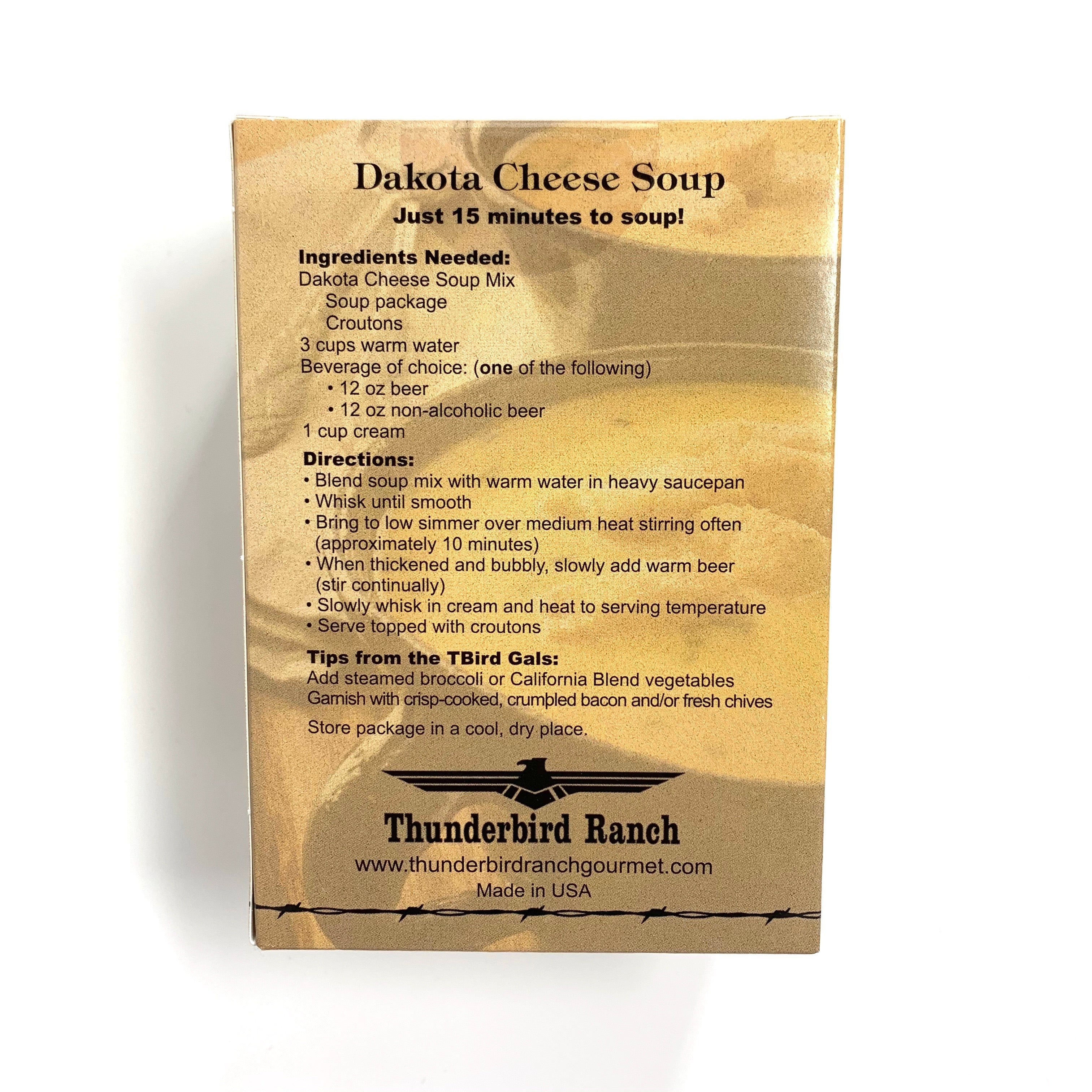 Dakota Cheese Soup