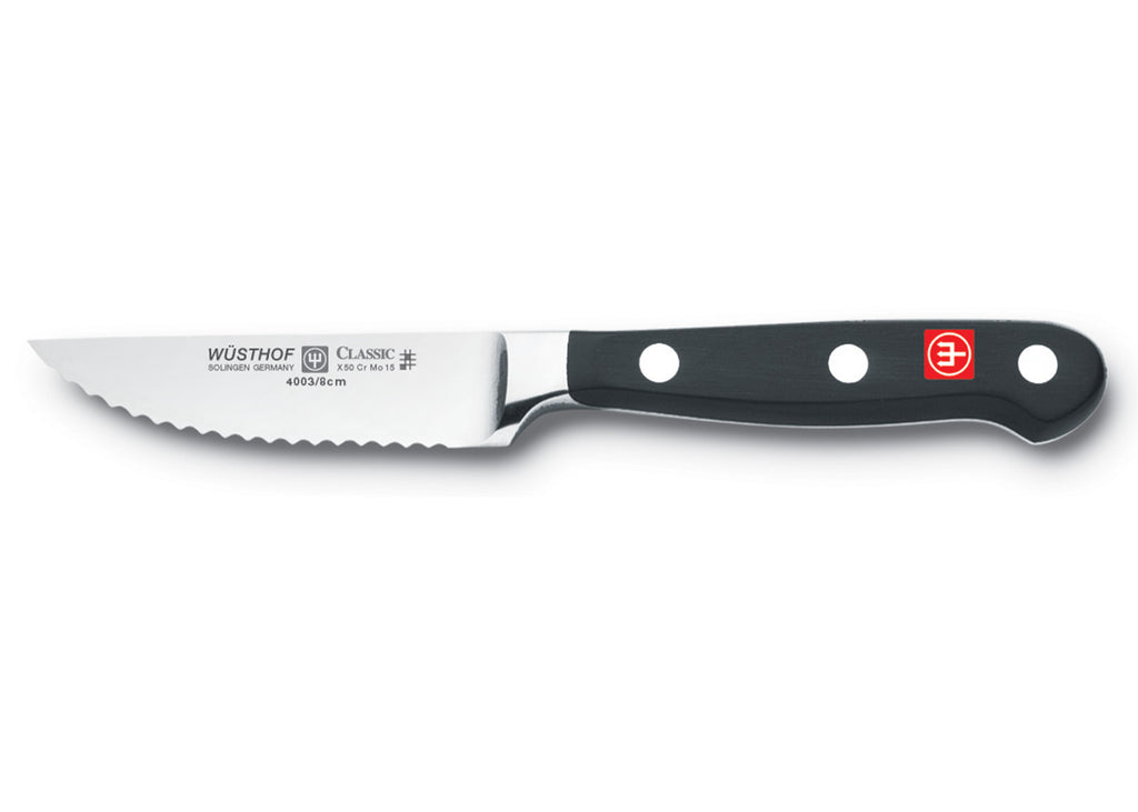 Wusthof Gourmet White 3 Serrated Paring Knife